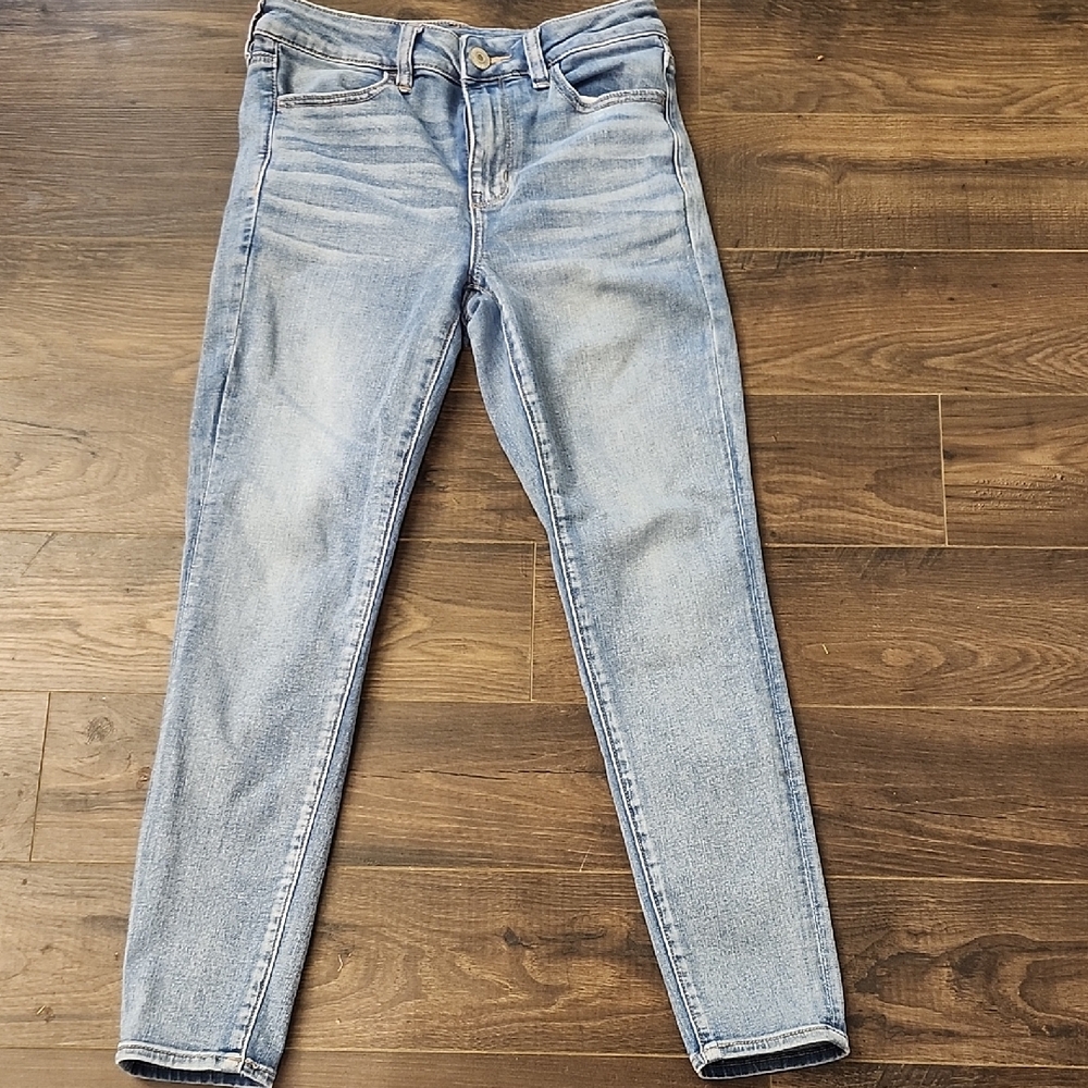 American Eagle Outfitters Light Blue Skinny Jeans